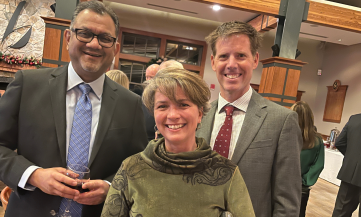 Welcome new Executive Board Members Amish Desai, Stephanie Bandzak and