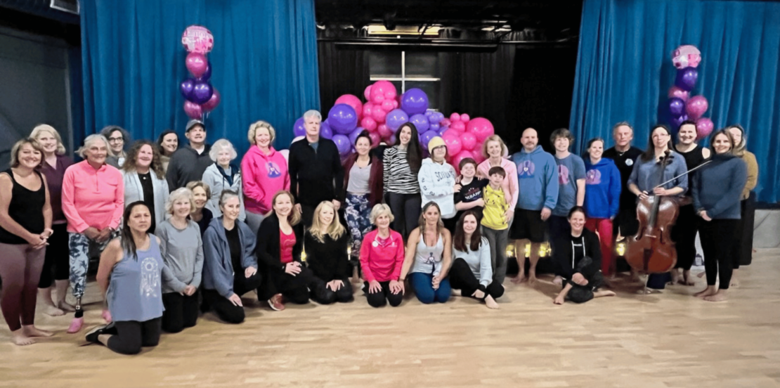 Staystrong Yoga Class held at Laura's Center for the Arts in Stacey's memory